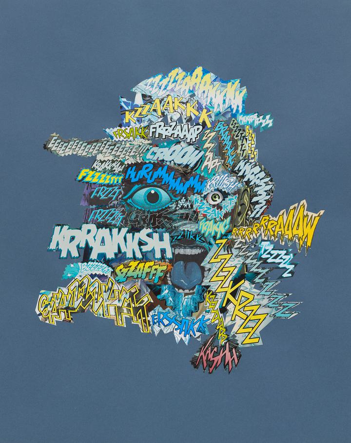 Christian Marclay - Face (Blue Electric) - 1