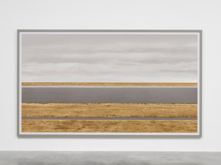 Andreas Gursky - Rhein III (Rhine III) - 1