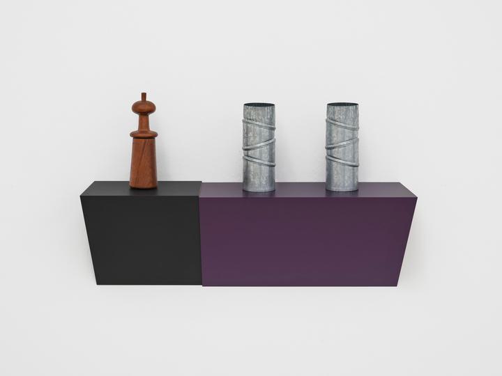 Haim Steinbach - Untitled (s&p shaker, ducts) - 1