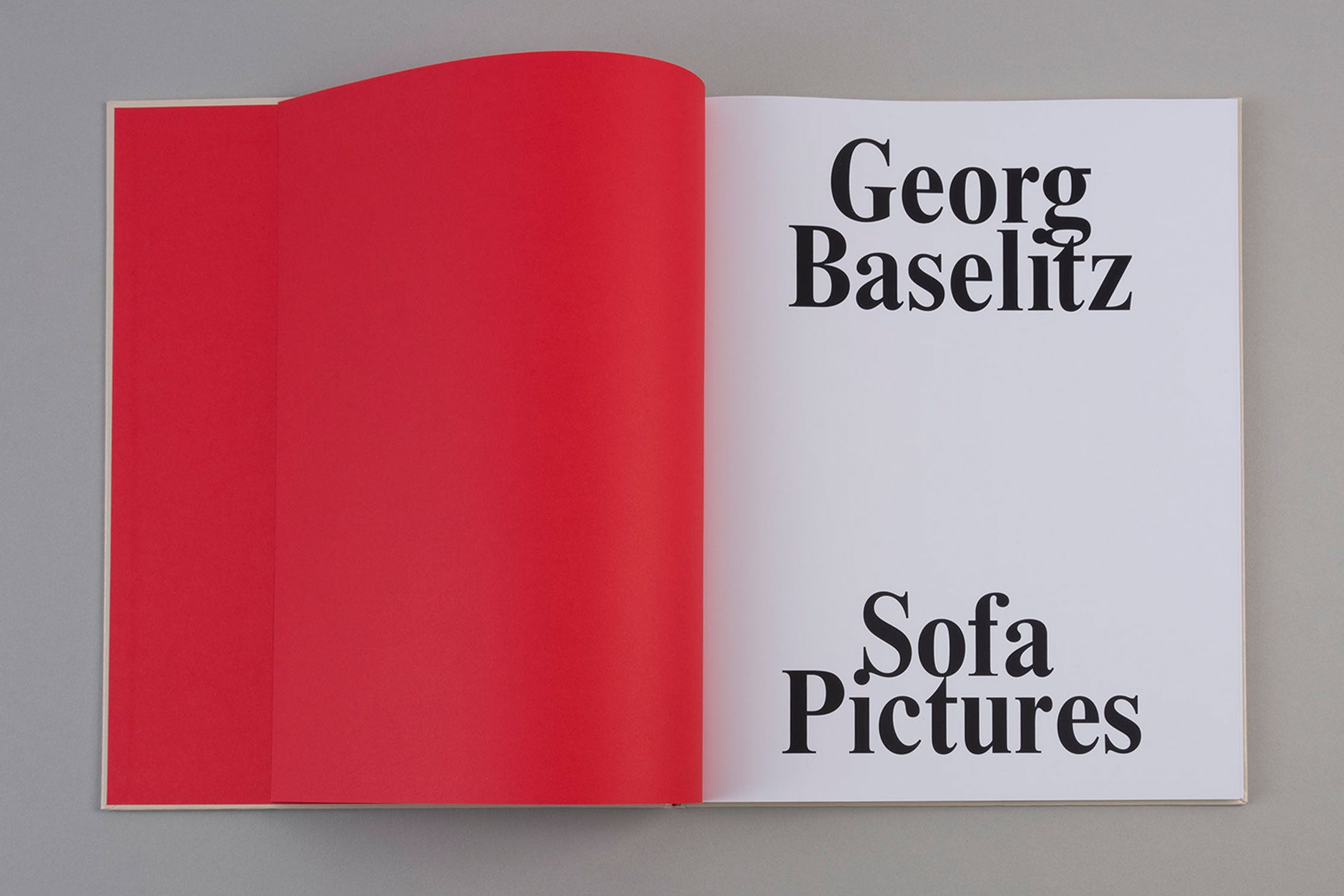 Georg Baselitz ‘Sofa Pictures’